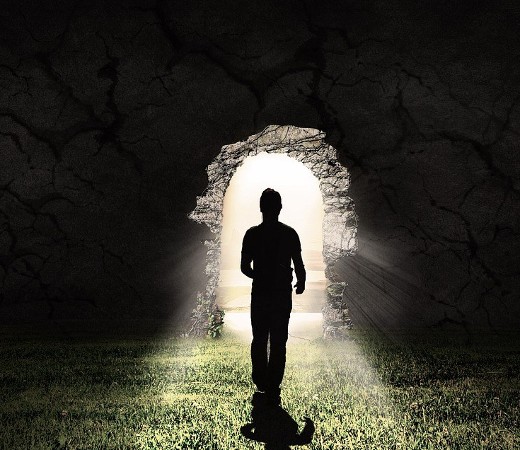 luz en la oscuridad